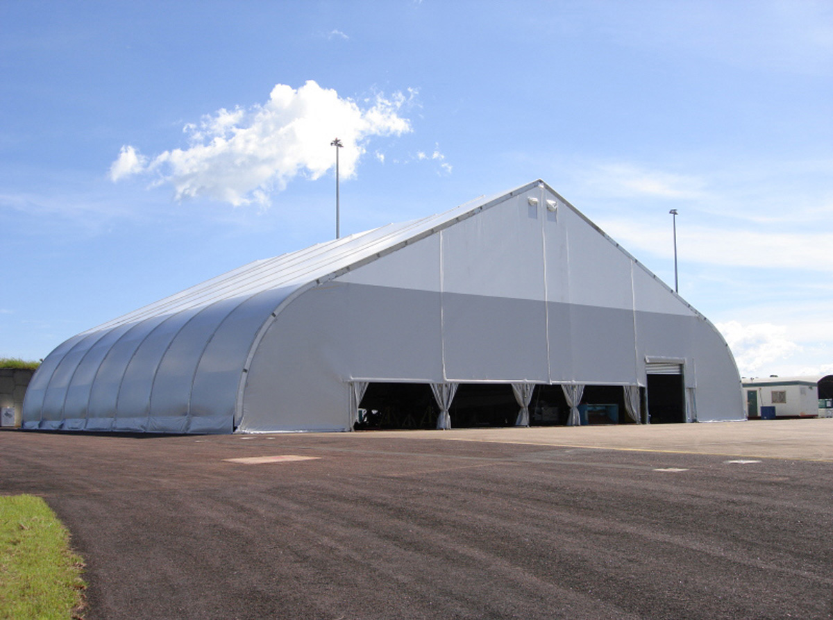 TFS Aircraft Hangar tienda curva