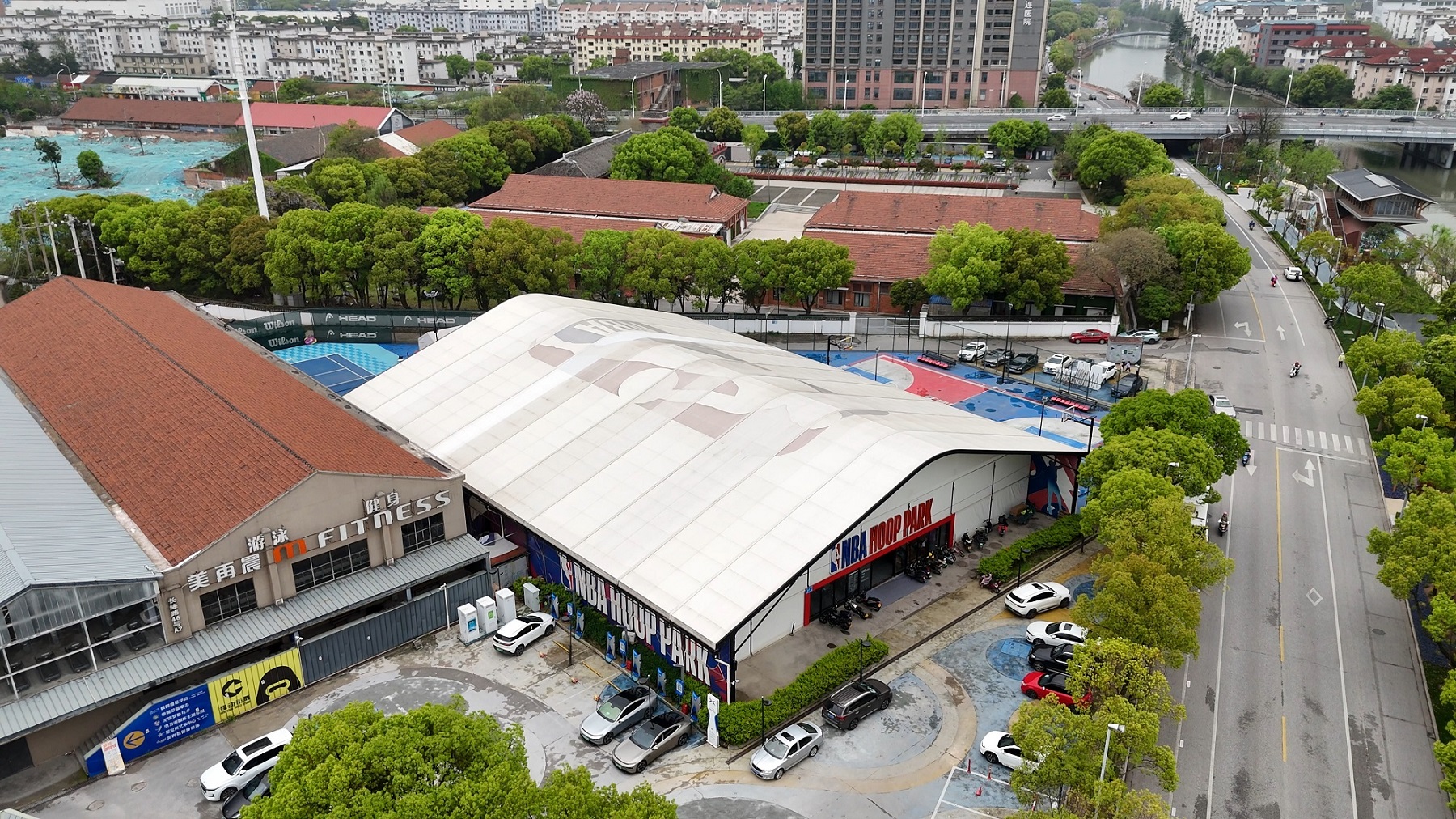 Tienda de eventos de la cande de baloncesto de aleación de aluminio